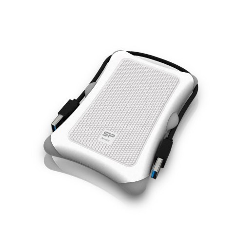 Dysk zewnętrzny HDD Silicon Power Armor A30 (1TB; 2.5"; USB 3.2; 5400 obr/min; White; SP010TBPHDA30S3W) Silicon Power