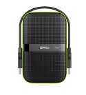 Dysk zewnętrzny HDD Silicon Power Armor A60 (4TB; 2.5"; USB 3.2; 5400 obr/min; Green-Black; SP040TBPHDA60S3K) Silicon Power