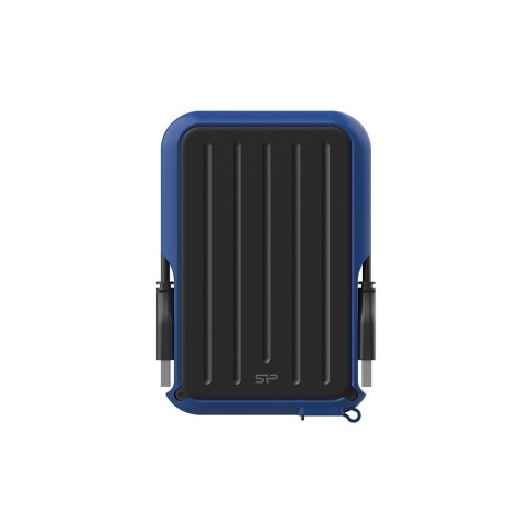 Dysk zewnętrzny HDD Silicon Power Armor A66 (4TB; 2,5"; USB 3.2; Blue; SP040TBPHD66LS3B) Silicon Power