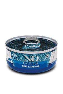 FARMINA N&D Cat Ocean Tuna, Salmon - mokra karma dla kota - 70 g Farmina