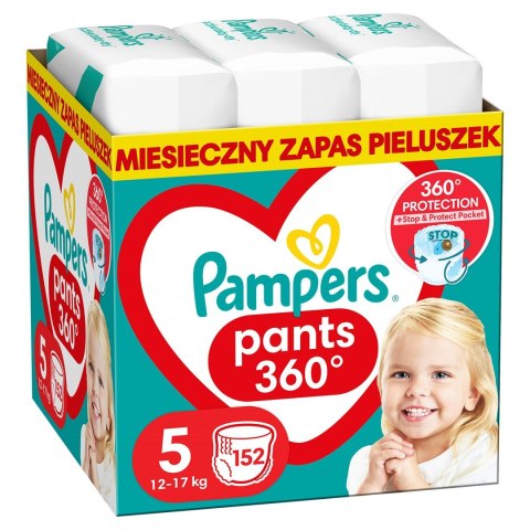 PAMPERS Pieluchomajtki MTH Rozm 5, 12-15kg, 152szt Pampers