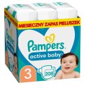 Pampers Zestaw pieluch Active Baby MTH Box 3 (6-10 kg); 208 Pampers