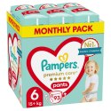 Pieluchy PAMPERS Premium PANTS MTH rozm 6 (15-25kg) 93szt Pampers