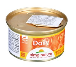 ALMO NATURE Daily Menu Mus z kurczakiem - mokra karma dla kota - puszka 85 g Almo nature