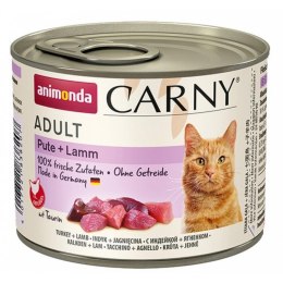 ANIMONDA Cat Carny Adult indyk z jagnięciną - mokra karma dla kota - 200 g Animonda