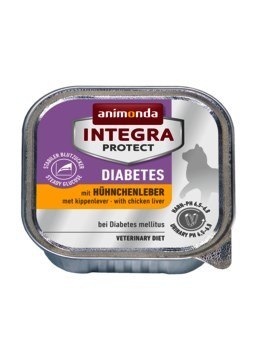 ANIMONDA Integra Protect Diabetes wątróbka drobiowa - mokra karma dla kota - 100 g Animonda