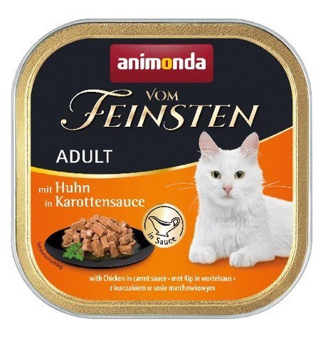 ANIMONDA Vom Feinsten Classic Cat kurczak w sosie marchewkowym - mokra karma dla kota - 100 g Animonda