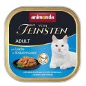 ANIMONDA Vom Feinsten Classic Cat łosoś w ziołowym sosie - mokra karma dla kota - 100g Animonda