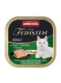 ANIMONDA Vom Feinsten Classic Cat wołowina, łosoś szpinak - mokra karma dla kota - 100g Animonda