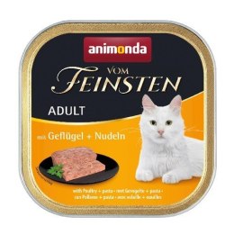 ANIMONDA Vom Feinsten Menue Cat drób z makaronem - mokra karma dla kota - 100g Animonda