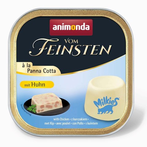 ANIMONDA Vom Feinsten a la Panna Cotta kurczak karma mokra dla kotów 100g Animonda