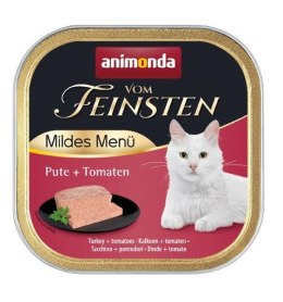 ANIMONDA vom Feinsten Mildes Menu Indyk z pomidorami - mokra karma dla kota - 100g Animonda