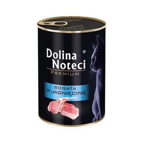 DOLINA NOTECI Premium bogata w jagnięcinę - mokra karma dla kota - 400 g DOLINA NOTECI