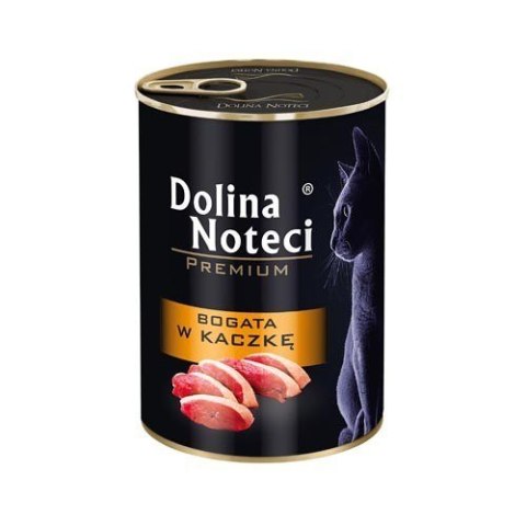 DOLINA NOTECI Premium bogata w kaczkę - mokra karma dla kota - 400 g DOLINA NOTECI