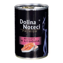 DOLINA NOTECI Premium bogata w łososia - mokra karma dla kota - 400g DOLINA NOTECI