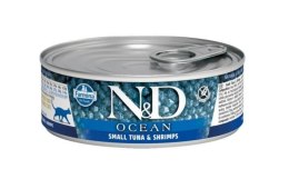 FARMINA N&D Ocean Tuna & Shrimp Adult - mokra karma dla kota - 70 g Farmina