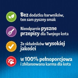 FELIX Fantastic Łosoś w galaretce + Gładzica w galaretce - saszetki dla kota - 4x85g PURINA NESTLE