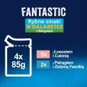 FELIX Fantastic Ryba z warzywami - mokra karma dla kota - 4x85g PURINA NESTLE