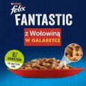 FELIX Fantastic Wołowina w galaretce - mokra karma dla kota - saszetka 100 g PURINA NESTLE