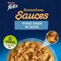 FELIX Sensations Ryba w sosie - mokra karma dla kota - 4x 85g PURINA NESTLE