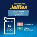 FELIX Sensations smaki rybne - mokra karma dla kota - 4x 85g PURINA NESTLE