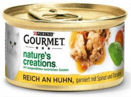 GOURMET GOLD Nature's Creation - mokra karma dla kota - 85g PURINA NESTLE