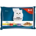 GOURMET PERLE Duet Mięsny - mokra karma dla dorosłego kota - 4x85g PURINA NESTLE