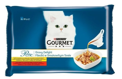 GOURMET Perle - karma dla kota - 4 x 85g PURINA NESTLE