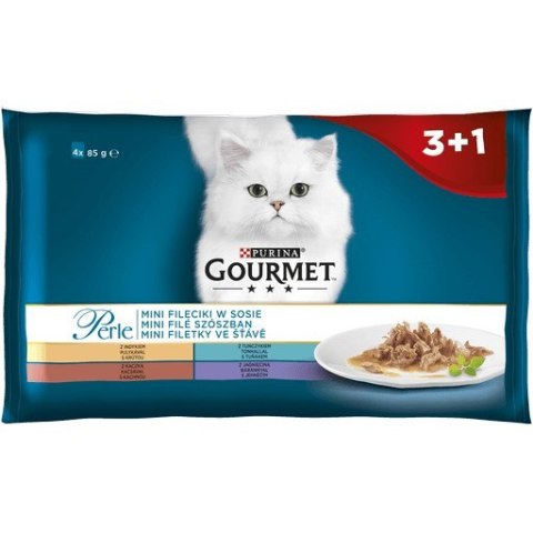 GOURMET Perle - karma dla kota - 4 x 85g PURINA NESTLE