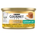 Gourmet Gold Savoury Cake kurczak i marchewka - mokra karma dla kota - 85 g PURINA NESTLE