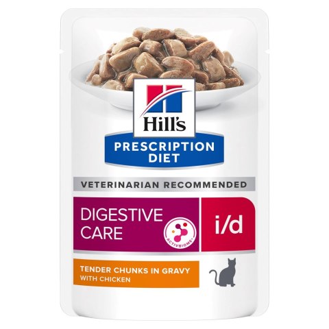 Hill's Prescription Diet Digestive Care i/d Feline z kurczakiem - mokra karma dla kota - 85 g Hill's