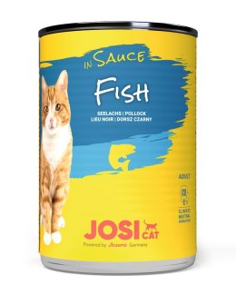 JOSERA JosiCat Ryba w sosie - mokra karma dla kota - 415 g JOSERA