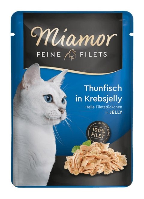 MIAMOR Filets tuńczyk w krabowej galaretce 100g Miamor