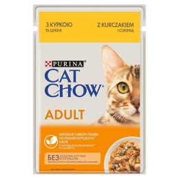 PURINA CAT CHOW Adult mokra karma dla kota z kurczakiem i cukinią 85g PURINA NESTLE