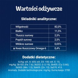 PURINA Felix Sensations Jellies z kaczką w galaretce ze szpinakiem - mokra karma dla kota - saszetka 85 g PURINA NESTLE