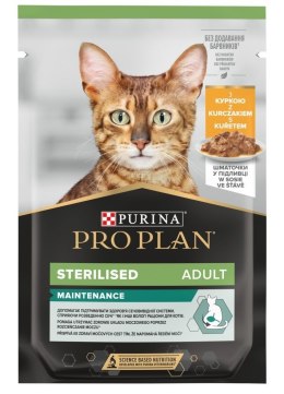 PURINA Pro Plan Cat Sterilised kurczak - mokra karma dla kota - 85 g PURINA NESTLE