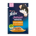 Purina Felix Fantastic Junior Kurczak - mokra karma dla kota - 85 g PURINA NESTLE