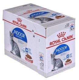 ROYAL CANIN FHN Indoor w sosie - mokra karma dla kota dorosłego - 12x85g Royal Canin