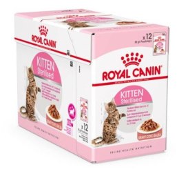 ROYAL CANIN FHN Kitten Sterilised w sosie - mokra karma dla kociąt - 12x85 g Royal Canin