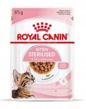 ROYAL CANIN FHN Kitten Sterilised w sosie - mokra karma dla kociąt - 12x85 g Royal Canin