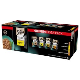 SHEBA Selection Select Slices Drobiowe Smaki 85g Sheba