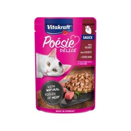 VITAKRAFT POESIE DELICE serca dla kota 85g Vitakraft