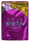 WHISKAS Drobiowa uczta w galaretce - mokra karma dla kota - 80x85 g Whiskas