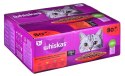 WHISKAS Klasyczne posiłki w sosie - mokra karma dla kota - 80x85 g Whiskas