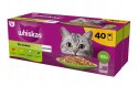 WHISKAS Mix smaków w galaretce - mokra karma dla kota - 40x85 g Whiskas