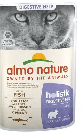 ALMO NATURE Functional Sensitive z rybą - mokra karma dla dojrzałych kotów 70g Almo nature