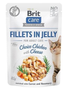 BRIT Care Fillets in Jelly Flavour Box - mokra karma dla kota - 12 x 85 g Brit