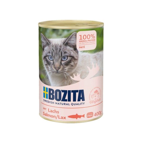 Bozita Pasztet z Łososiem - mokra karma dla kota - 400g BOZITA