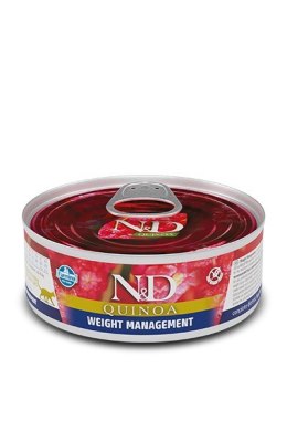 FARMINA N&D Cat Quinoa Weight Management Adult - mokra karma dla kota - 70 g Farmina