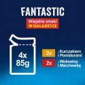 FELIX Fantastic Mięso z warzywami - mokra karma dla kota - 4x85g PURINA NESTLE